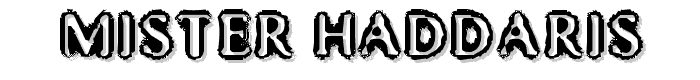 Mister Haddaris font